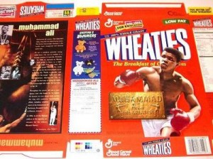 Muhammad Ali Wheaties Box