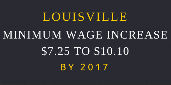 Louisville MInimum wage Increase